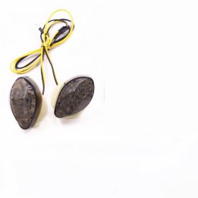 15LED Large Displacement Cavalry Sports Car Turn Indicator Turn Corner Light (Option: Smoked black yellow light-Honda)